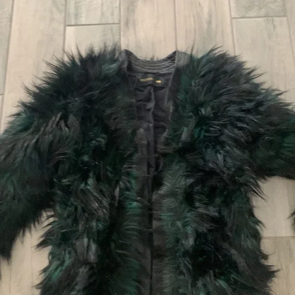 balmain x hm fur jacket